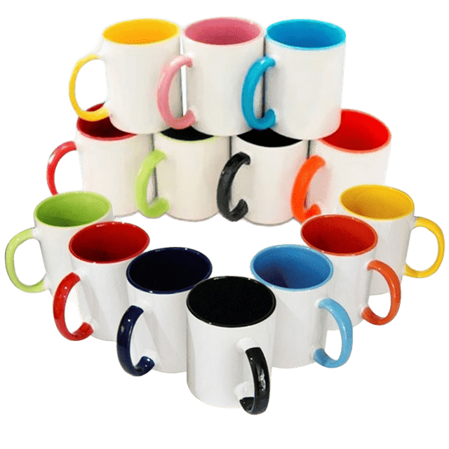 Tazas color interno