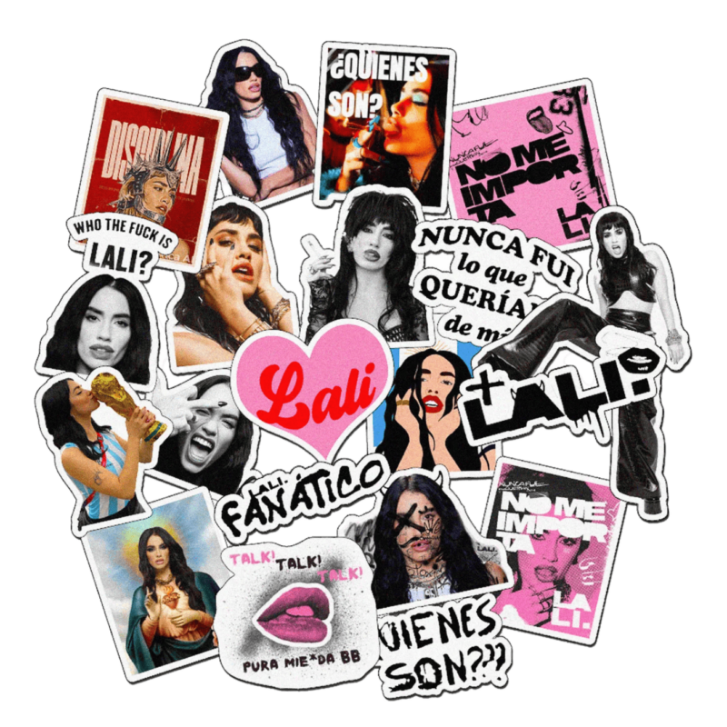 Stickers diseño Lali