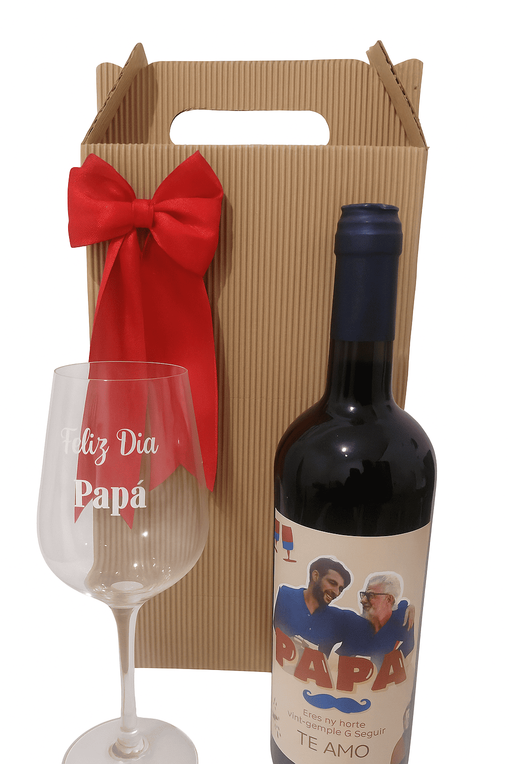 Vino + Copa personalizada - Imagen 8