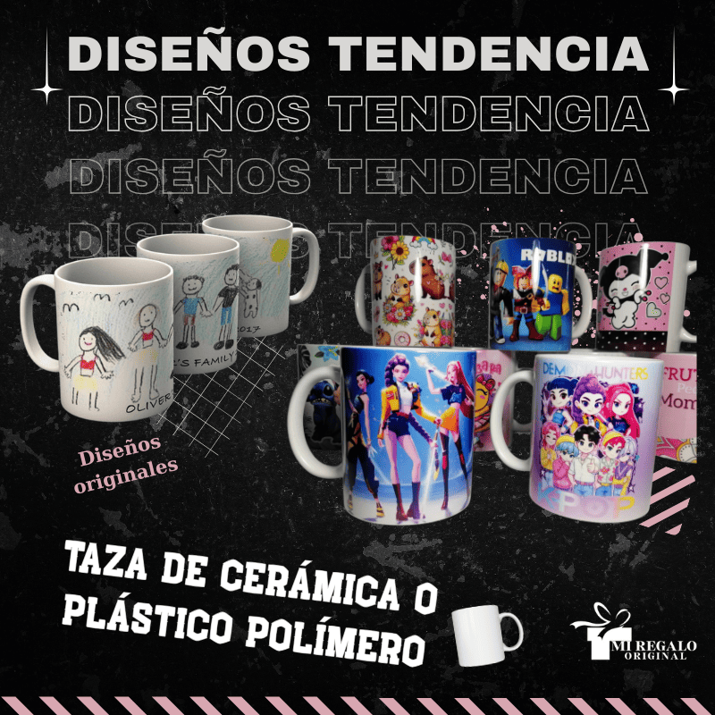 Diseños Tendencia para Tazas